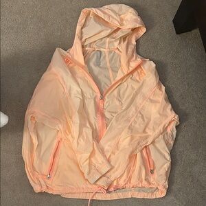 Athleta Peach Hooded Women's windbreaker
